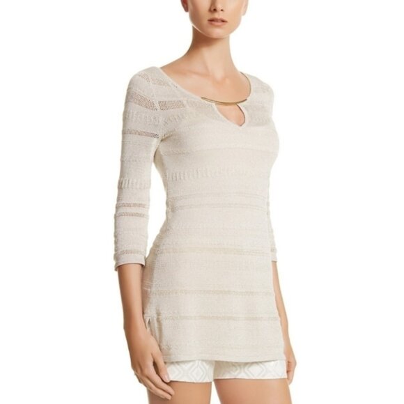 White House Black Market Keyhole Tunic - Picture 2 of 10